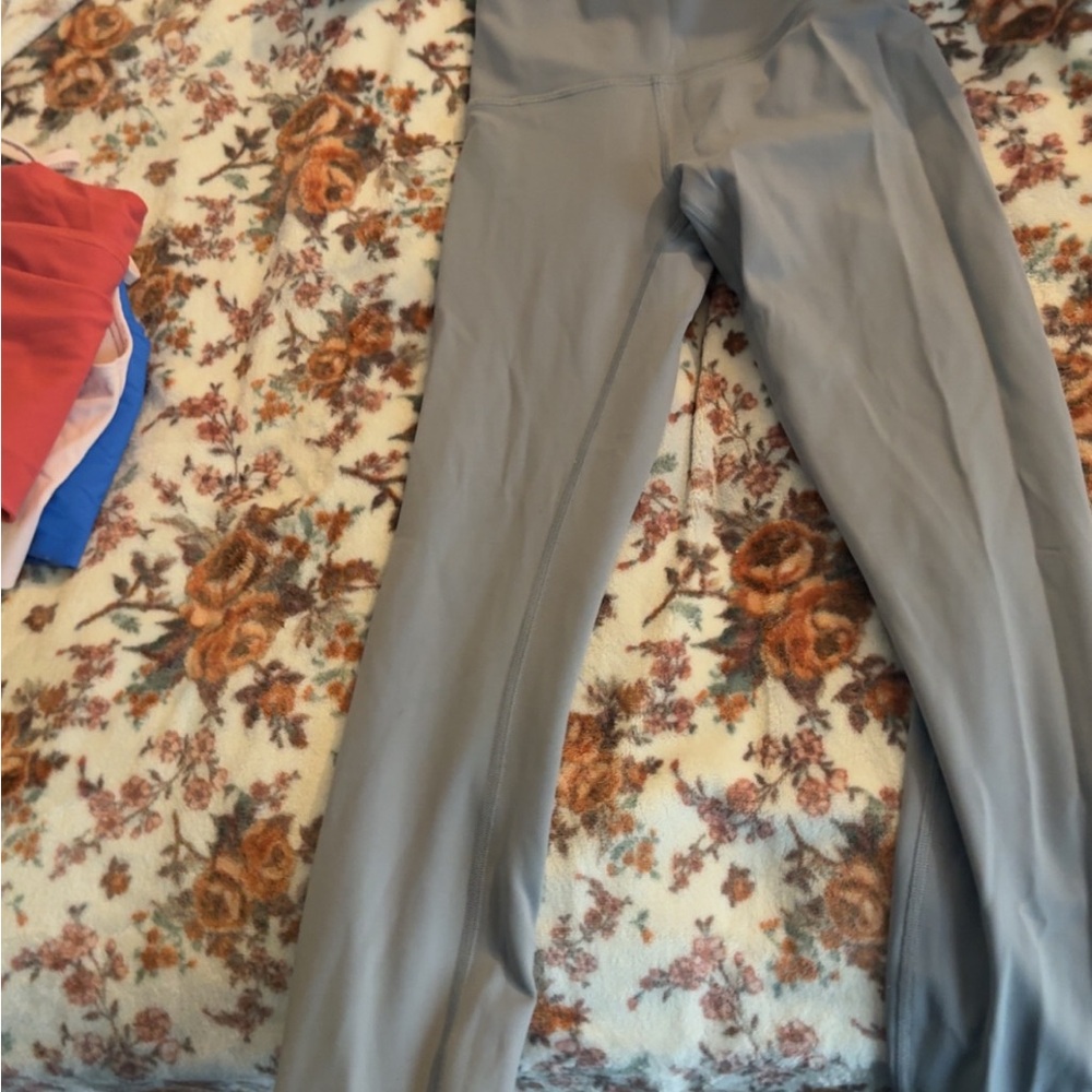 Women's High-Rise Gray Leggings